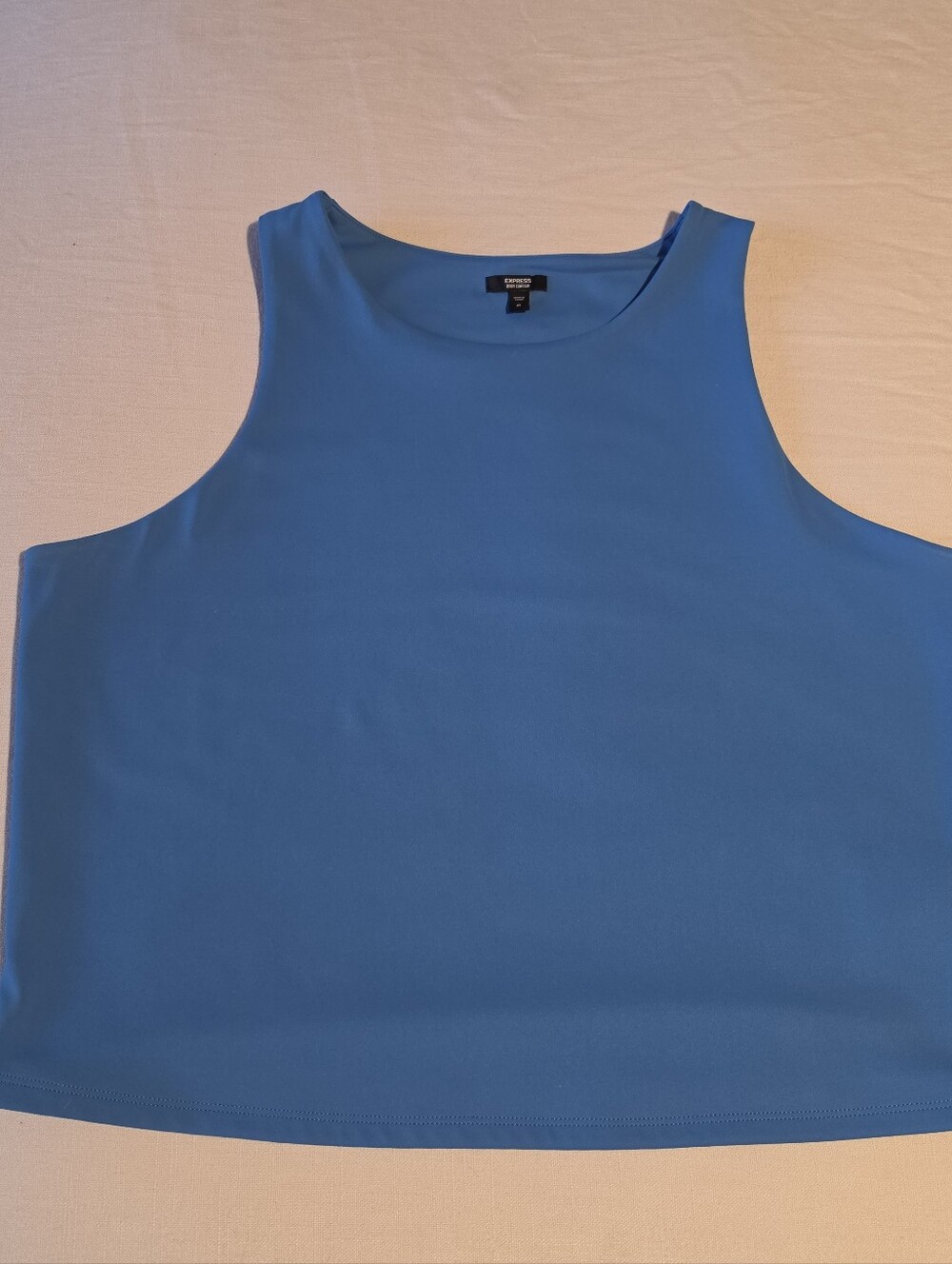 Express Body Contour Blue Top - XL